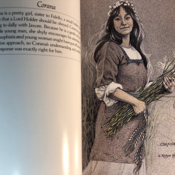 The People Of Pern by Anne McCaffrey & Robin Wood -1988 - HC/DJ (BCE) - Picture 7 of 12